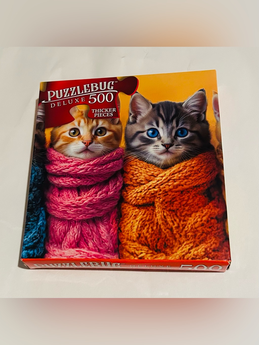 New “Purritos” Puzzle 500 Pieces 20" X 12" Puzzlebug 2025
